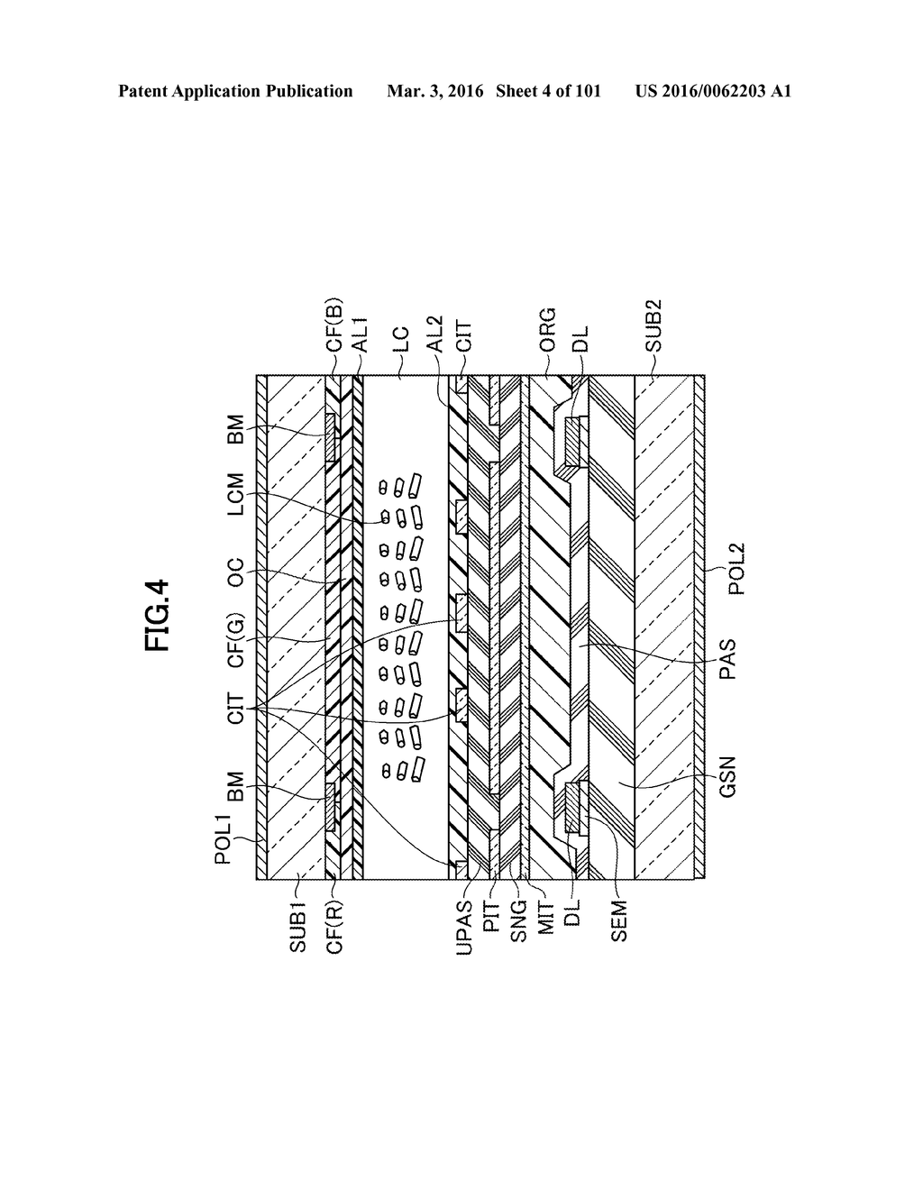 LIQUID CRYSTAL DISPLAY AND METHOD OF MANUFACTURING THE SAME - diagram, schematic, and image 05