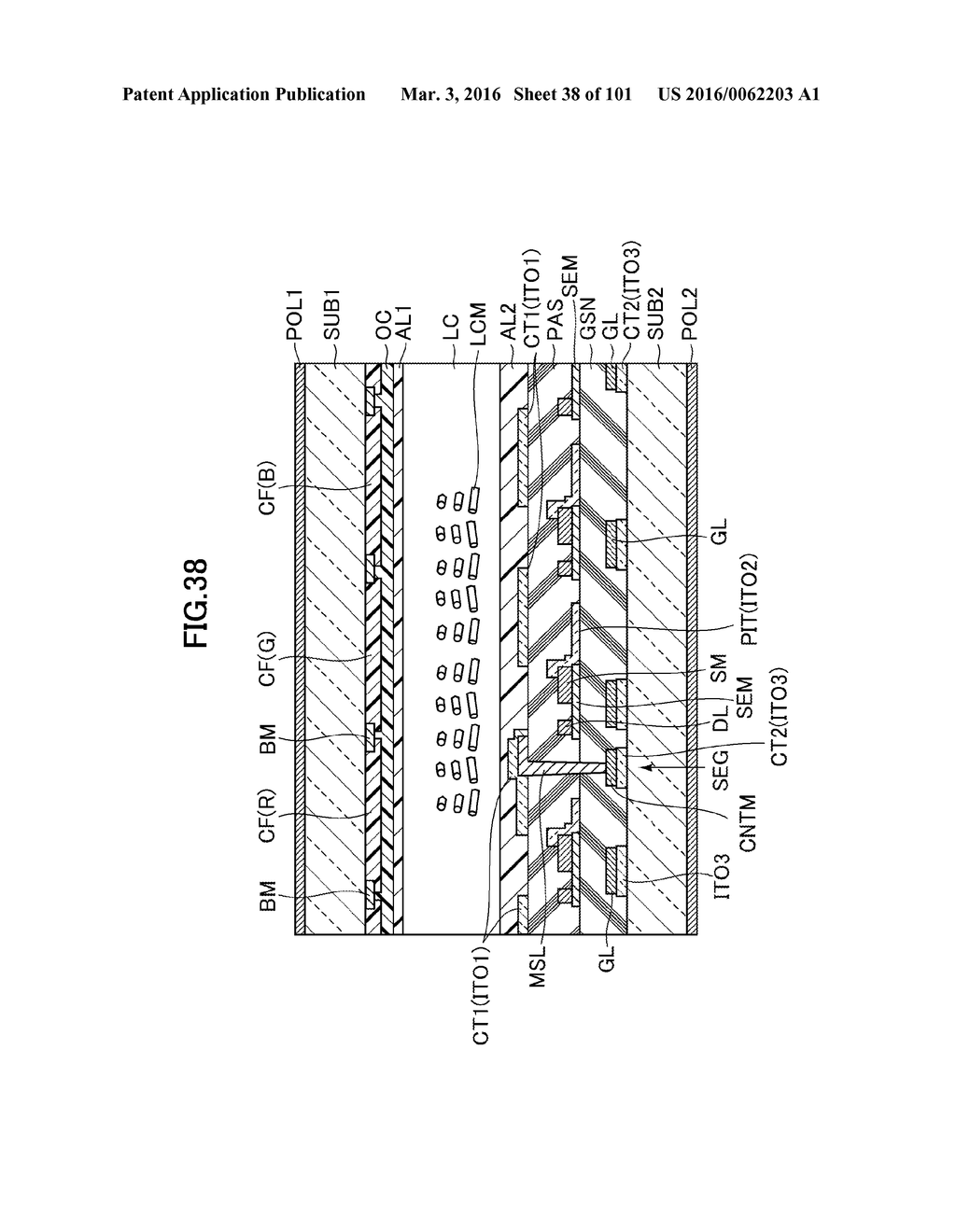 LIQUID CRYSTAL DISPLAY AND METHOD OF MANUFACTURING THE SAME - diagram, schematic, and image 39