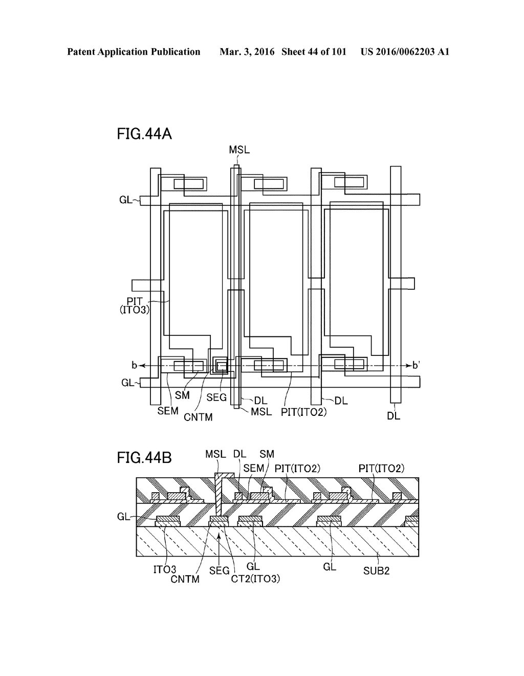 LIQUID CRYSTAL DISPLAY AND METHOD OF MANUFACTURING THE SAME - diagram, schematic, and image 45