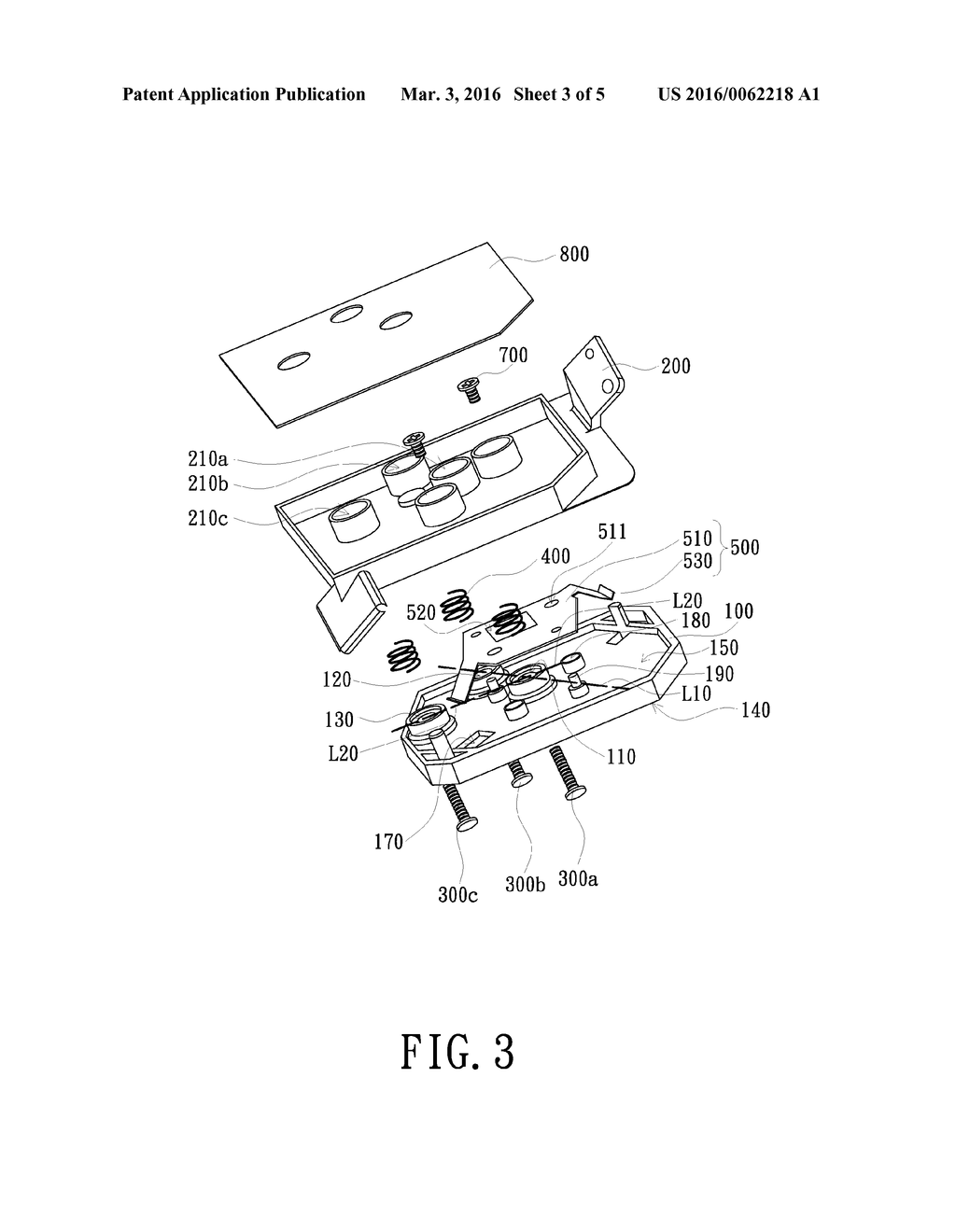 OPTICAL ELEMENT ADJUSTING APPARATUS AND PROJECTOR USING THE SAME - diagram, schematic, and image 04