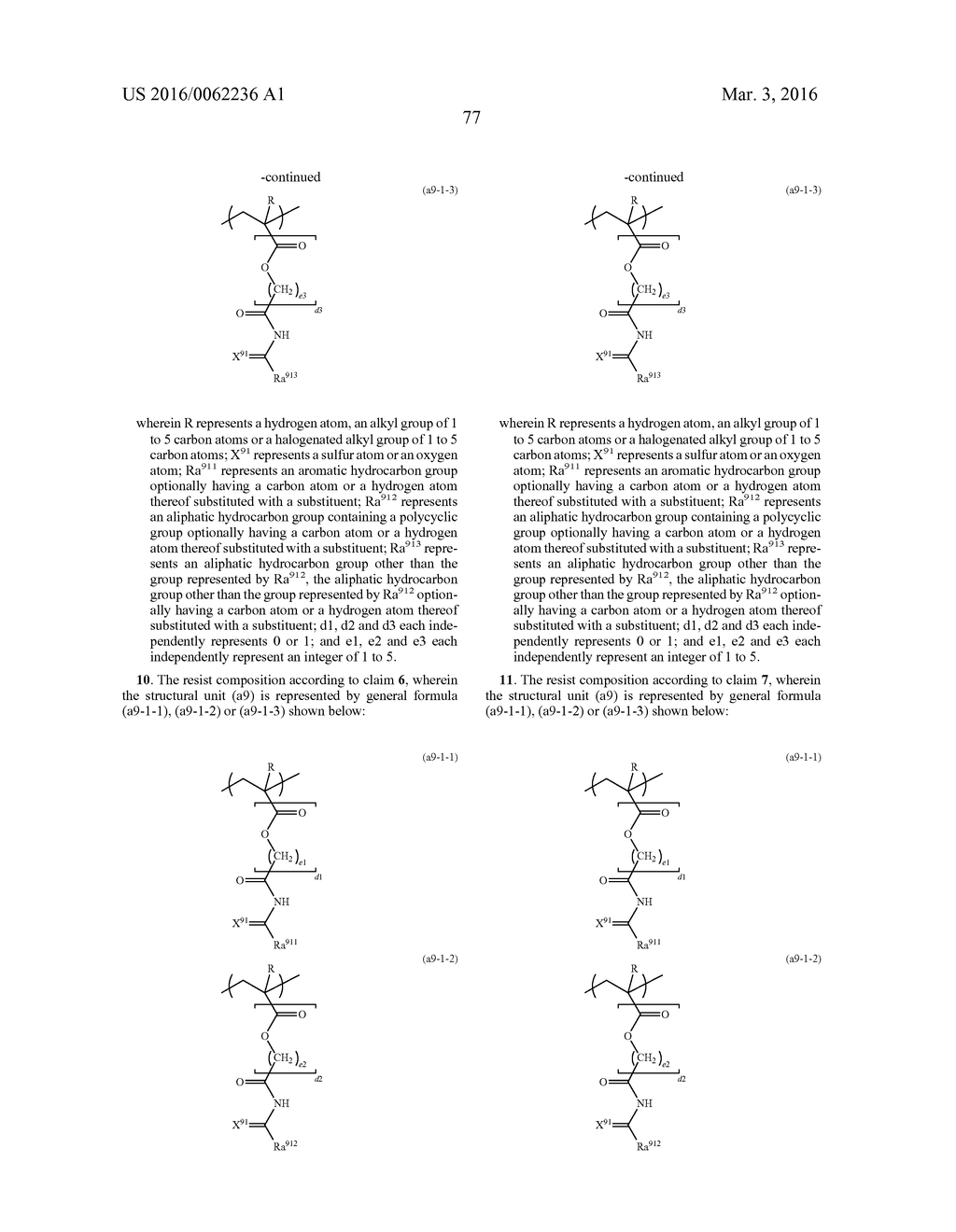 RESIST COMPOSITION AND METHOD OF FORMING RESIST PATTERN - diagram, schematic, and image 78