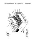 DEVELOPER STORING CONTAINER, AND IMAGE FORMING APPARATUS PROVIDED WITH THE     SAME diagram and image