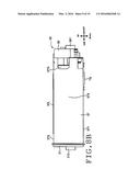 DEVELOPER STORING CONTAINER, AND IMAGE FORMING APPARATUS PROVIDED WITH THE     SAME diagram and image