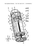 DEVELOPER STORING CONTAINER, AND IMAGE FORMING APPARATUS PROVIDED WITH THE     SAME diagram and image