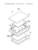 LIQUID CRYSTAL DISPLAY DEVICE INTEGRATED WITH TOUCH SCREEN PANEL diagram and image