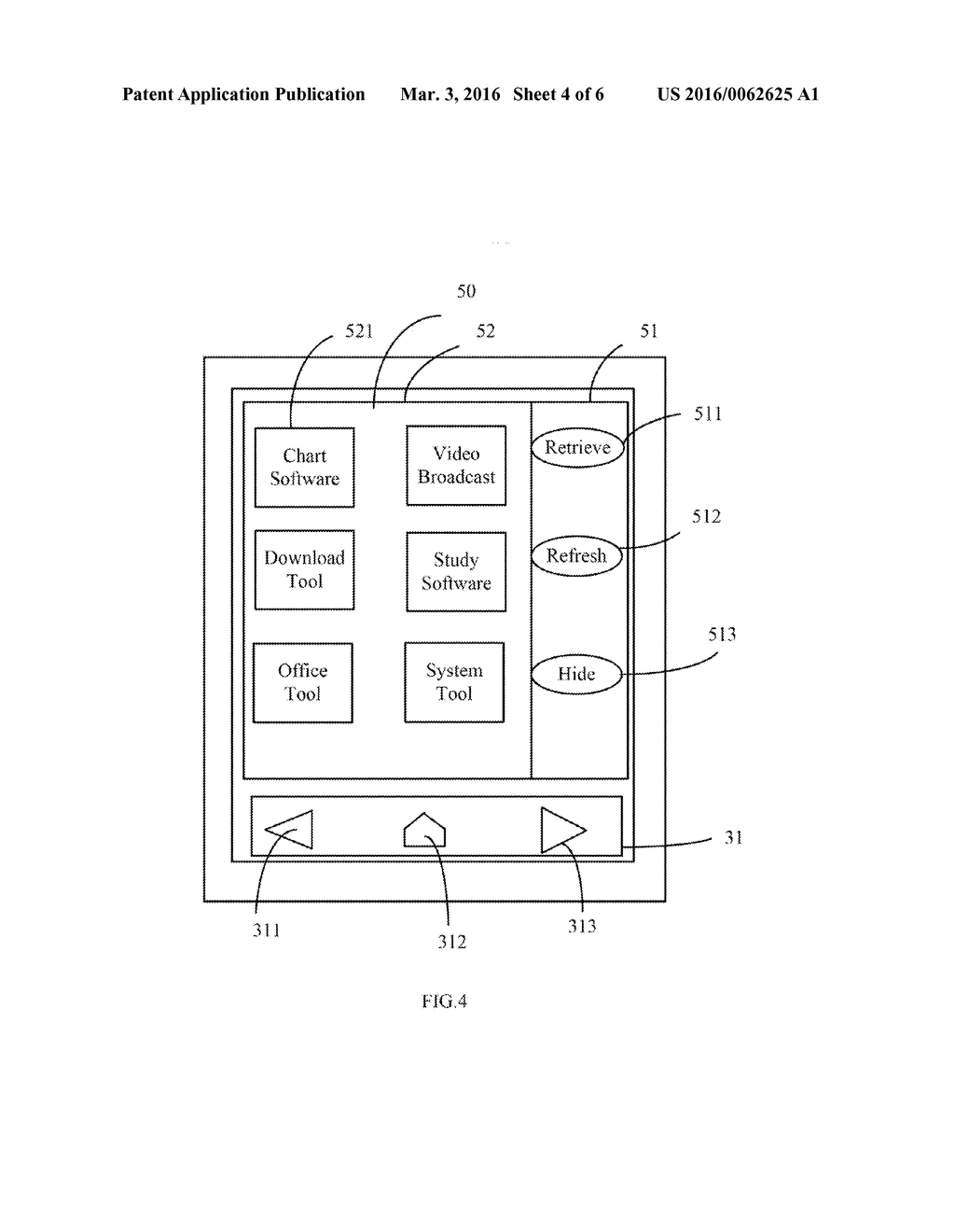 COMPUTING DEVICE AND METHOD FOR CLASSIFYING AND DISPLAYING ICONS - diagram, schematic, and image 05