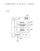 COMPUTER SYSTEM FOR BACKING UP DATA diagram and image