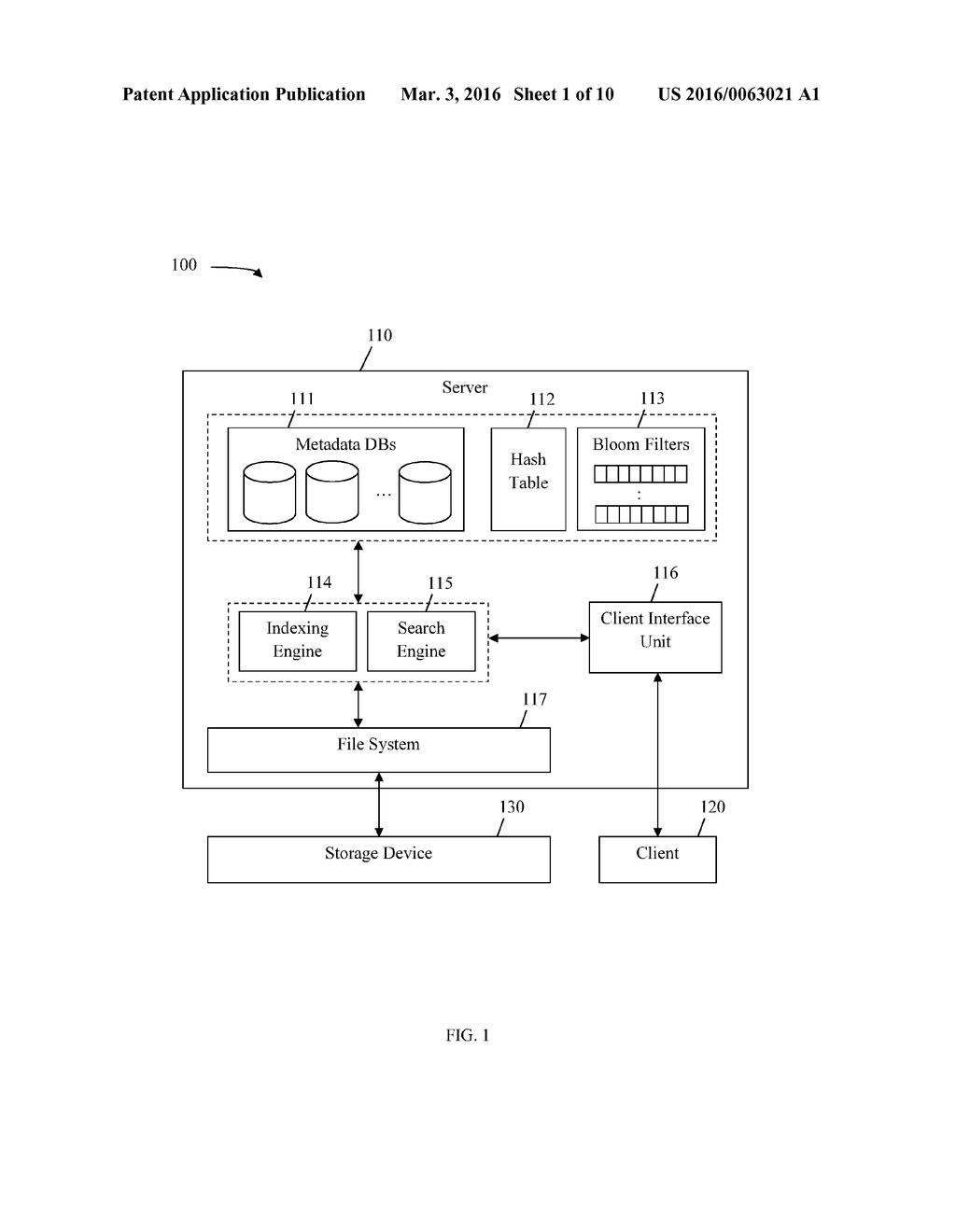 Metadata Index Search in a File System - diagram, schematic, and image 02