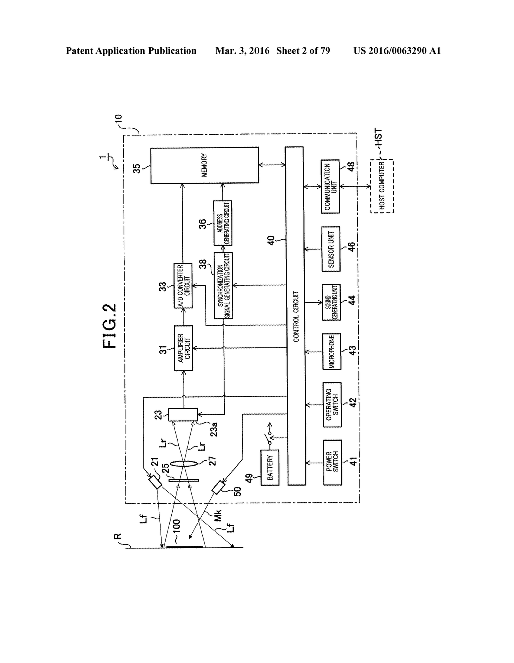 PORTABLE INFORMATION CODE READER - diagram, schematic, and image 03