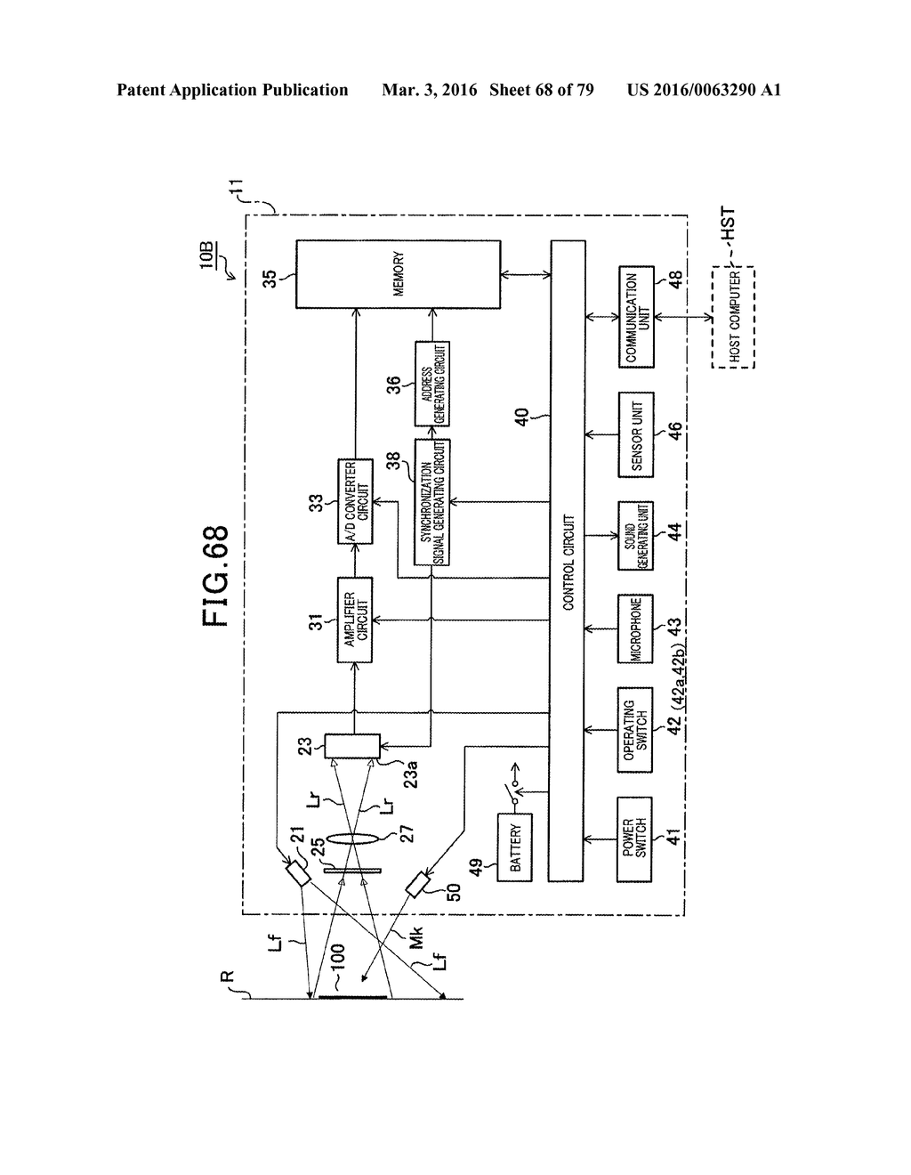 PORTABLE INFORMATION CODE READER - diagram, schematic, and image 69