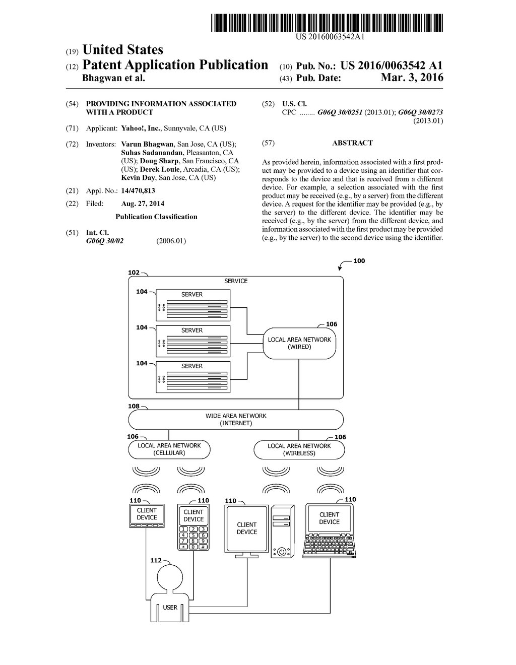 PROVIDING INFORMATION ASSOCIATED WITH A PRODUCT - diagram, schematic, and image 01