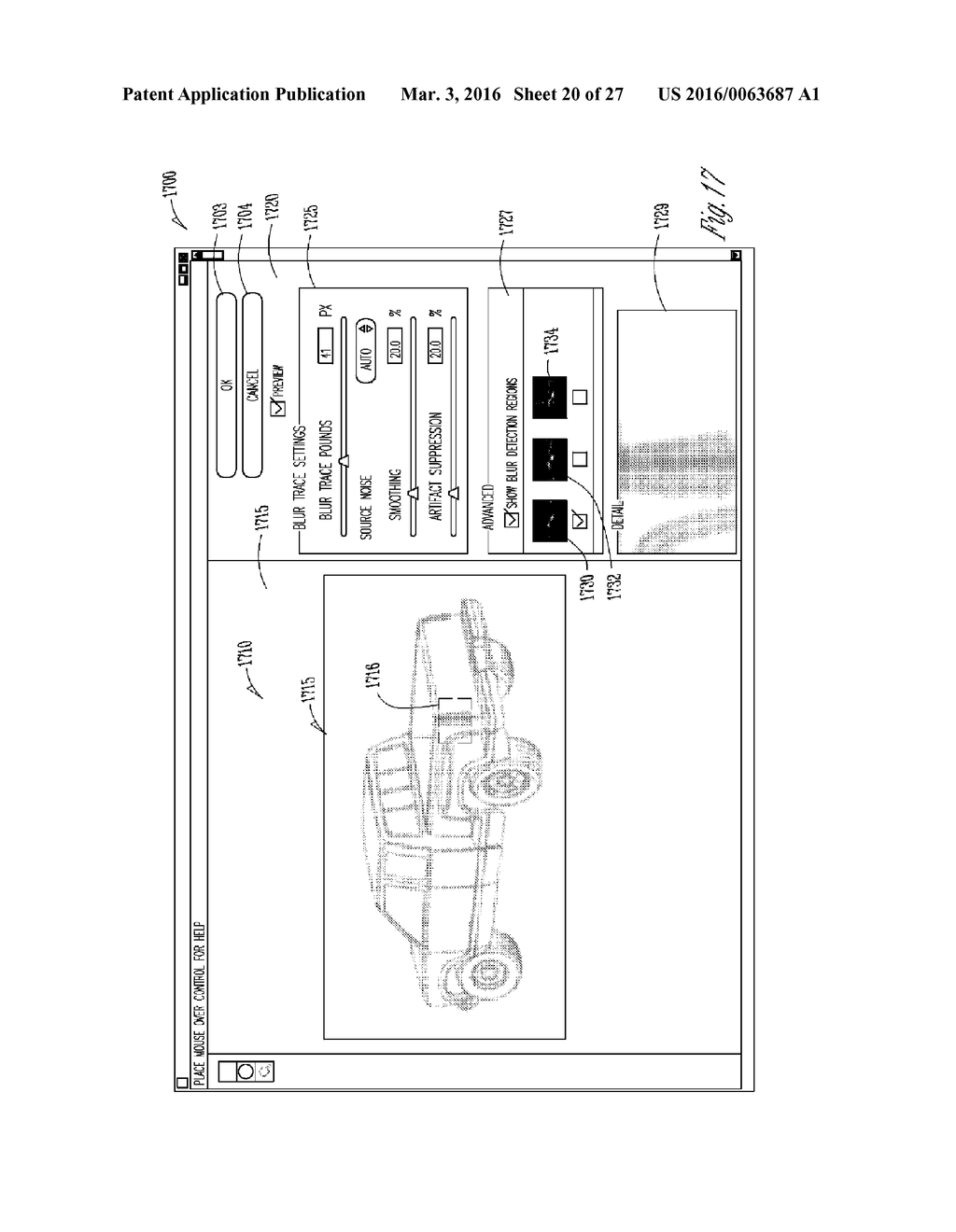 DEBLURRING IMAGES HAVING SPATIALLY VARYING BLUR - diagram, schematic, and image 21