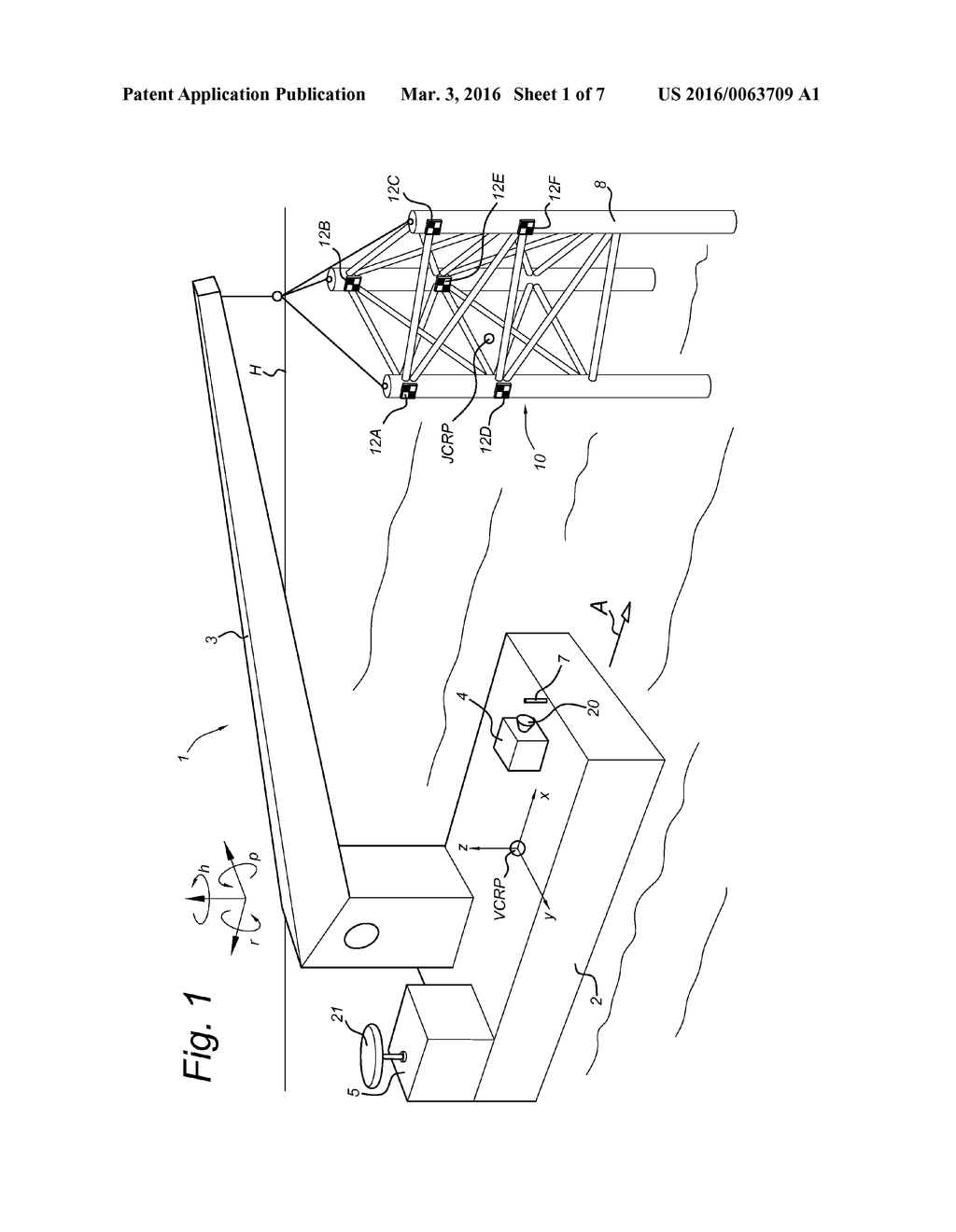 SPATIAL POSITIONING OF OFFSHORE STRUCTURES - diagram, schematic, and image 02