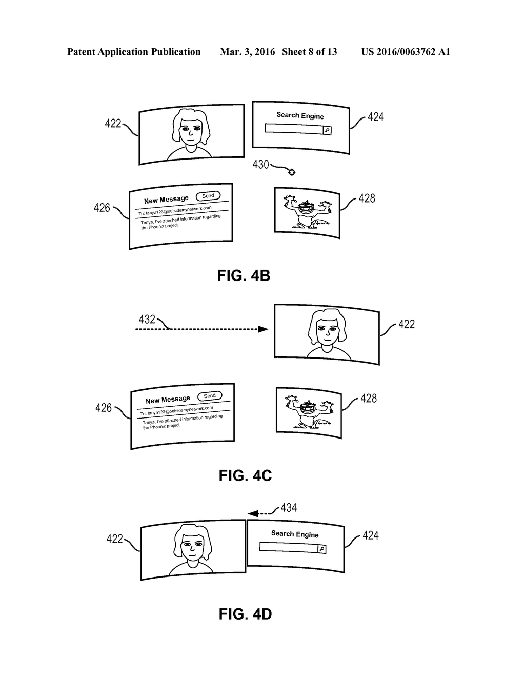 MANAGEMENT OF CONTENT IN A 3D HOLOGRAPHIC ENVIRONMENT - diagram, schematic, and image 09