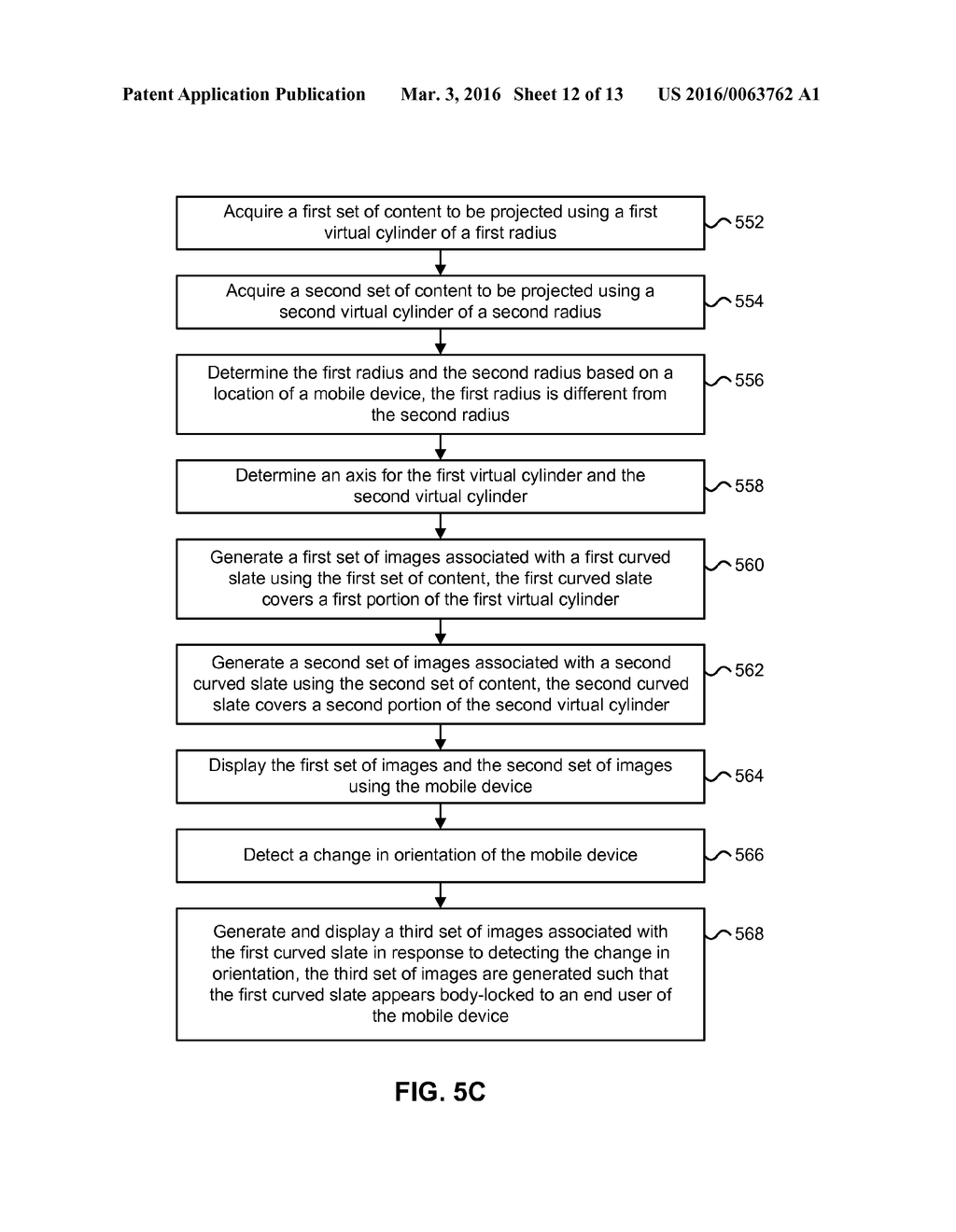 MANAGEMENT OF CONTENT IN A 3D HOLOGRAPHIC ENVIRONMENT - diagram, schematic, and image 13