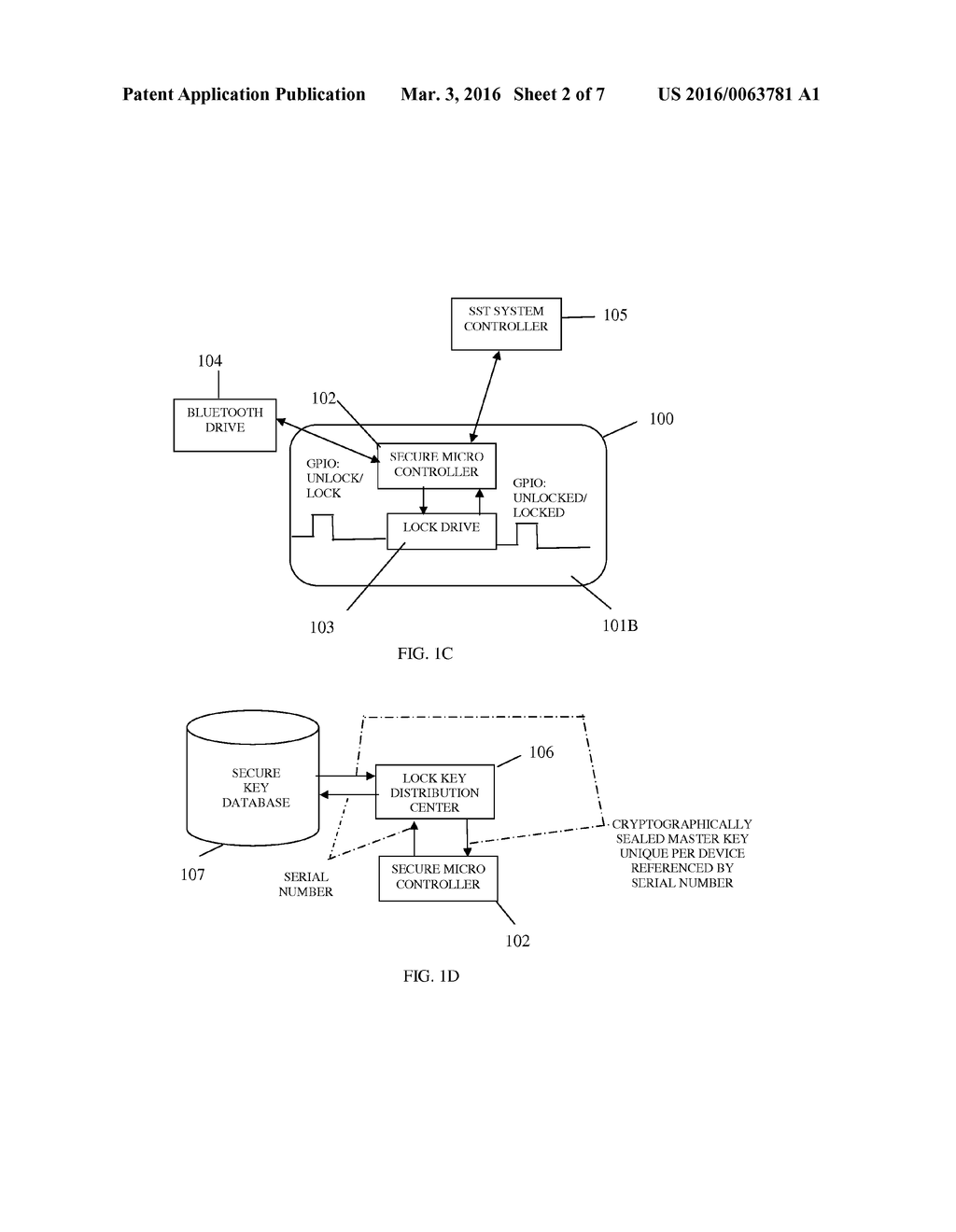 Self-Service Terminal (SST) Safe and Methods of Operating a Lock for the     SST Safe - diagram, schematic, and image 03