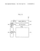 CURRENT SENSING DEVICE OF DISPLAY PANEL AND ORGANIC LIGHT EMITTING DISPLAY     DEVICE HAVING THE SAME diagram and image