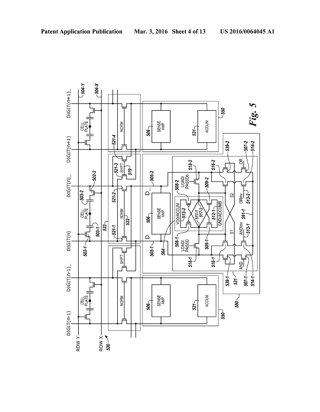 APPARATUSES AND METHODS FOR STORING A DATA VALUE IN MULTIPLE COLUMNS - diagram, schematic, and image 05