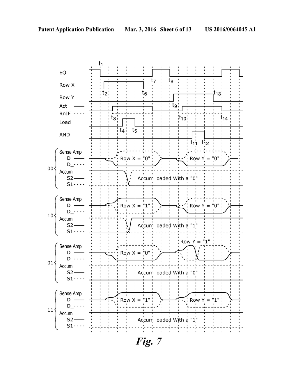 APPARATUSES AND METHODS FOR STORING A DATA VALUE IN MULTIPLE COLUMNS - diagram, schematic, and image 07