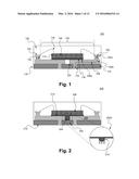 SEMICONDUCTOR PACKAGE HAVING ROUTING TRACES THEREIN diagram and image