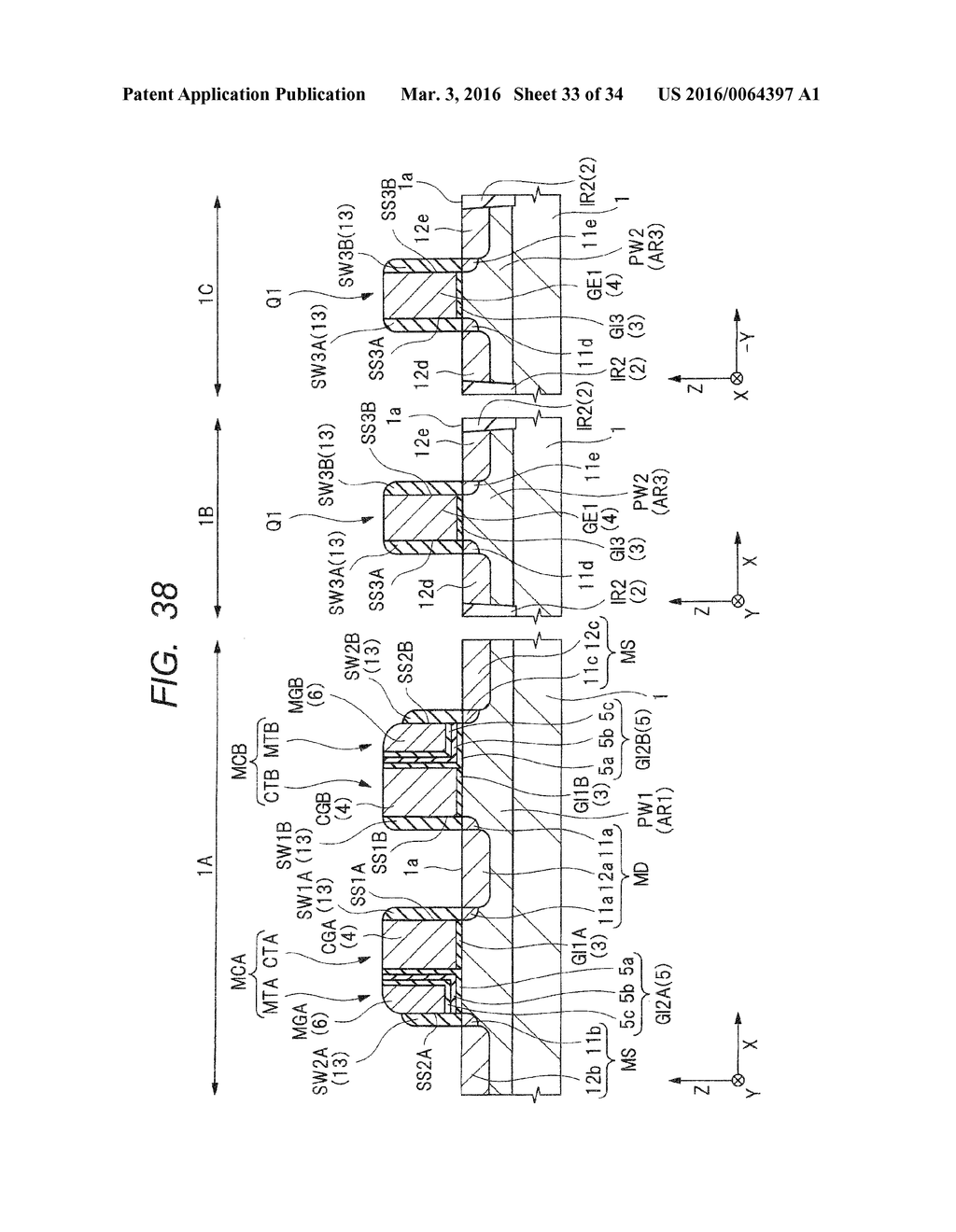 METHOD OF MANUFACTURING SEMICONDUCTOR DEVICE - diagram, schematic, and image 34