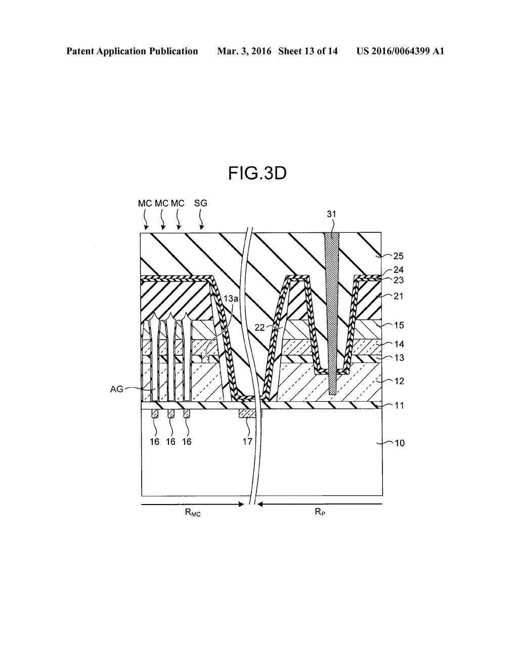 NONVOLATILE SEMICONDUCTOR MEMORY DEVICE AND METHOD OF MANUFACTURING THE     SAME - diagram, schematic, and image 14