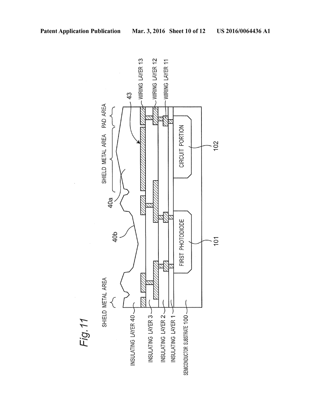 CIRCUIT-INTEGRATED PHOTOELECTRIC CONVERTER AND METHOD FOR MANUFACTURING     THE SAME - diagram, schematic, and image 11