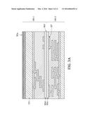 SEMICONDUCTOR DEVICE HAVING RECESS FILLED WITH CONDUCTIVE MATERIAL AND     METHOD OF MANUFACTURING THE SAME diagram and image