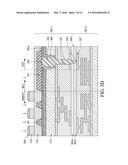 SEMICONDUCTOR DEVICE HAVING RECESS FILLED WITH CONDUCTIVE MATERIAL AND     METHOD OF MANUFACTURING THE SAME diagram and image