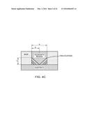 Lattice-Mismatched Semiconductor Structures with Reduced Dislocation     Defect Densities and Related Methods for Device Fabrication diagram and image