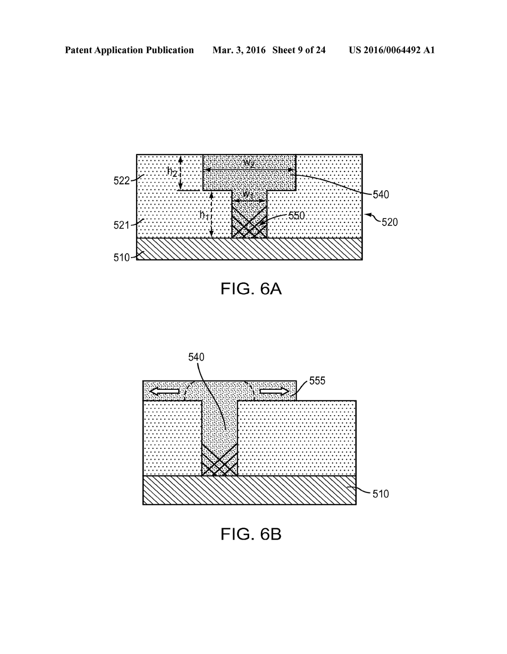 Lattice-Mismatched Semiconductor Structures with Reduced Dislocation     Defect Densities and Related Methods for Device Fabrication - diagram, schematic, and image 10