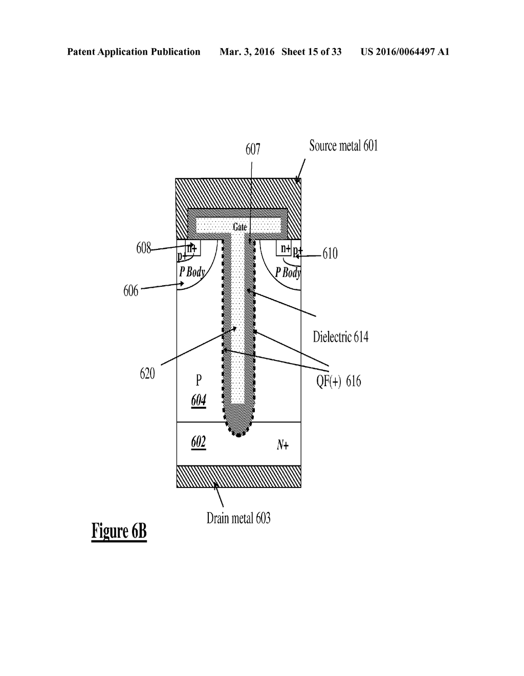 DEVICES, COMPONENTS AND METHODS COMBINING TRENCH FIELD PLATES WITH     IMMOBILE ELECTROSTATIC CHARGE - diagram, schematic, and image 16