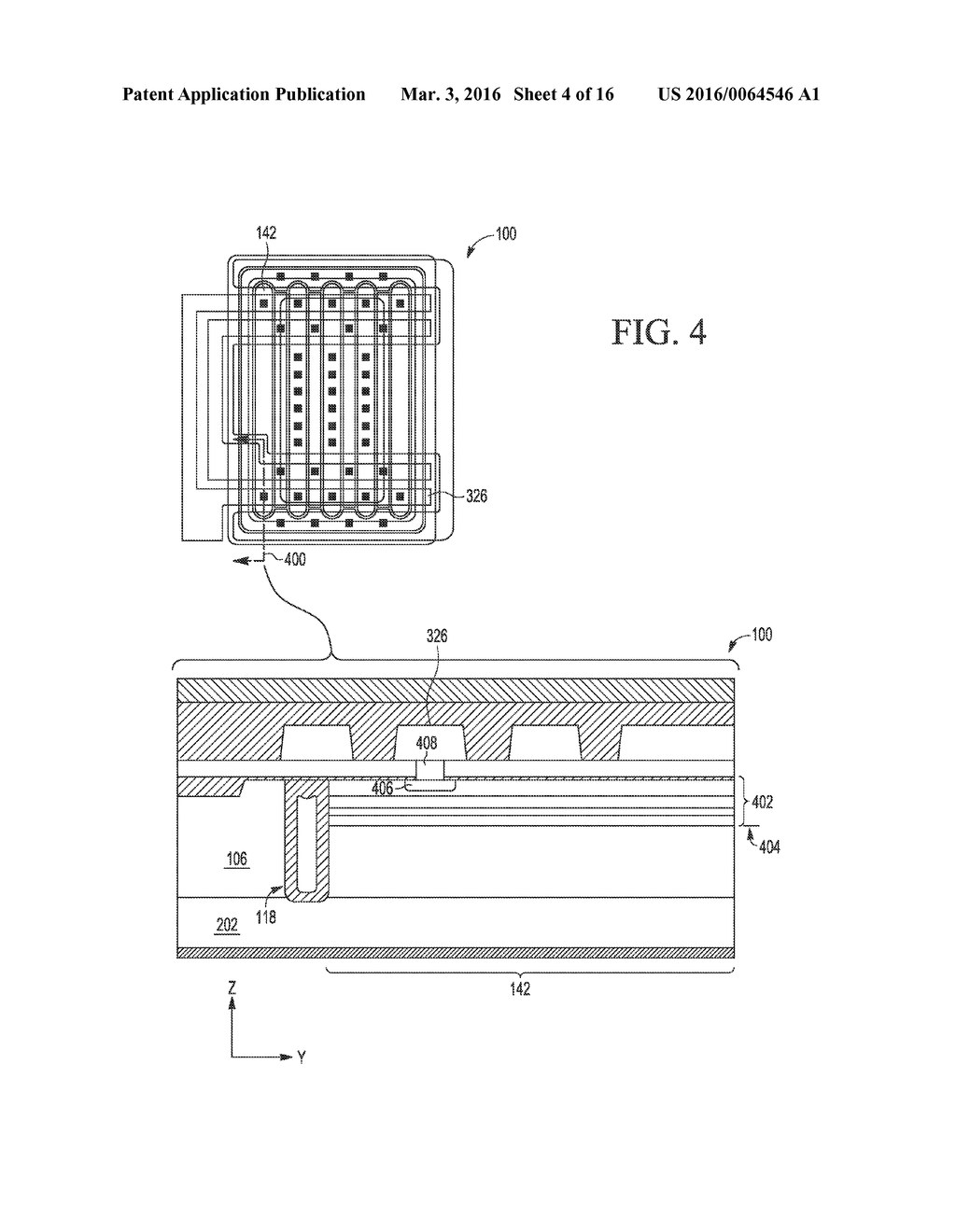 EDGE TERMINATION FOR TRENCH GATE FET - diagram, schematic, and image 05