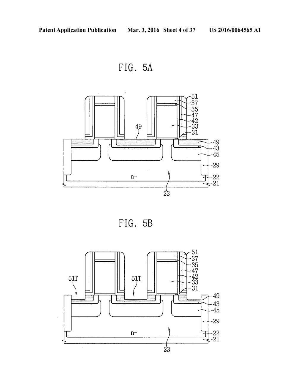 SEMICONDUCTOR DEVICES INCLUDING A STRESSOR IN A RECESS AND METHODS OF     FORMING THE SAME - diagram, schematic, and image 05