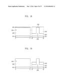 SEMICONDUCTOR DEVICES INCLUDING A STRESSOR IN A RECESS AND METHODS OF     FORMING THE SAME diagram and image