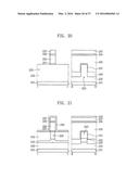 SEMICONDUCTOR DEVICES INCLUDING A STRESSOR IN A RECESS AND METHODS OF     FORMING THE SAME diagram and image