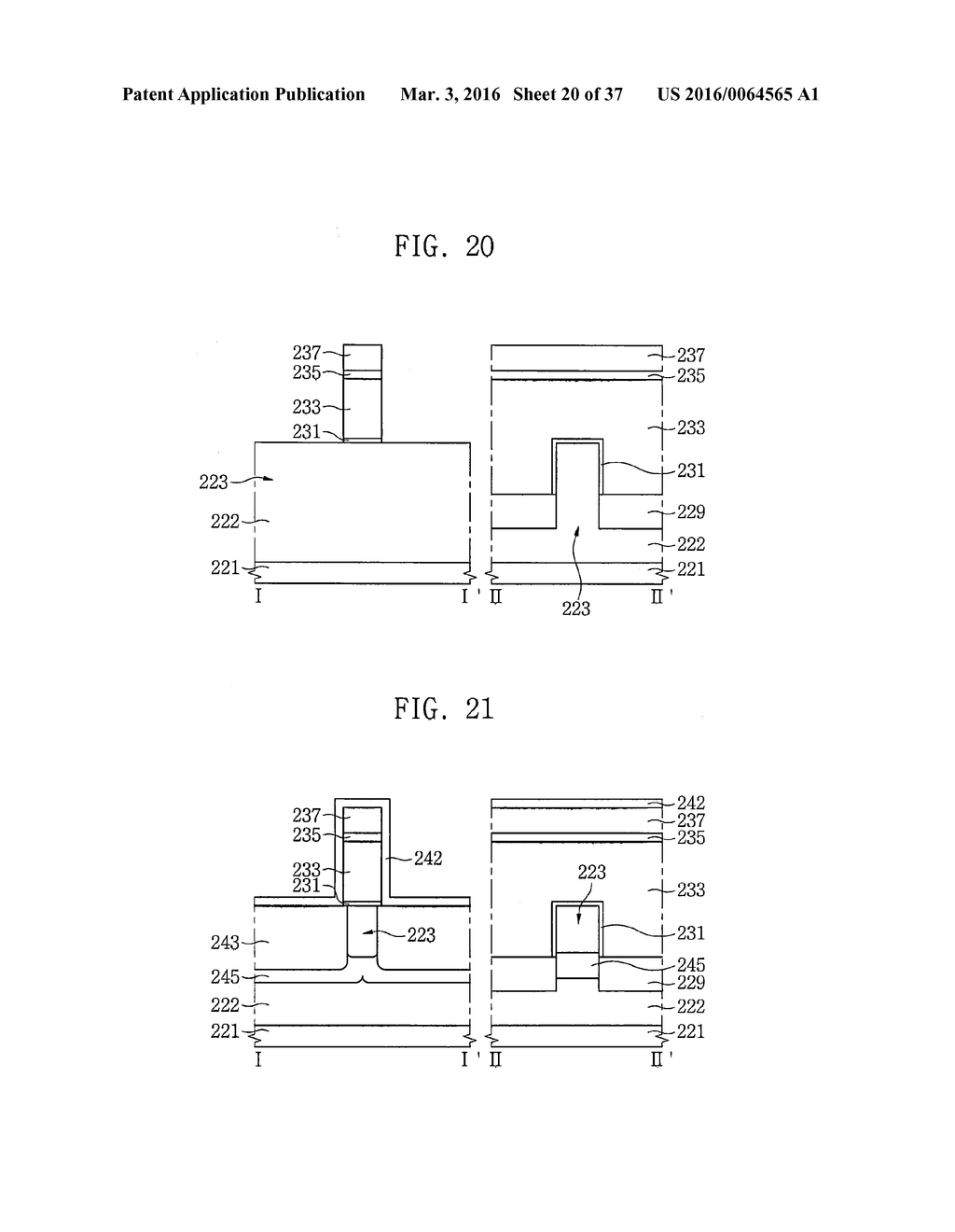 SEMICONDUCTOR DEVICES INCLUDING A STRESSOR IN A RECESS AND METHODS OF     FORMING THE SAME - diagram, schematic, and image 21