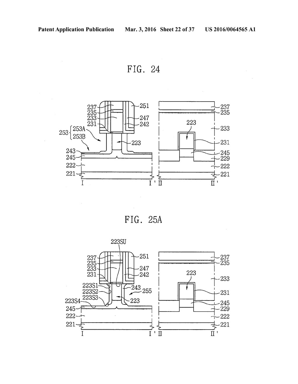 SEMICONDUCTOR DEVICES INCLUDING A STRESSOR IN A RECESS AND METHODS OF     FORMING THE SAME - diagram, schematic, and image 23