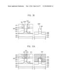 SEMICONDUCTOR DEVICES INCLUDING A STRESSOR IN A RECESS AND METHODS OF     FORMING THE SAME diagram and image