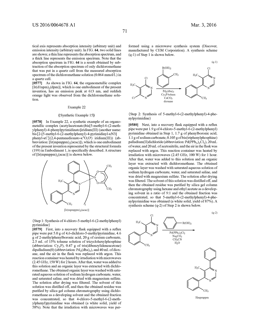 Organometallic Complex, Light-Emitting Element, Light-Emitting Device,     Electronic Device and Lighting Device - diagram, schematic, and image 163