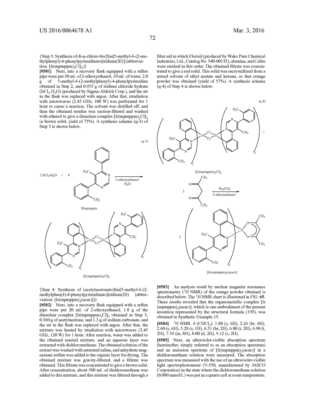 Organometallic Complex, Light-Emitting Element, Light-Emitting Device,     Electronic Device and Lighting Device - diagram, schematic, and image 164