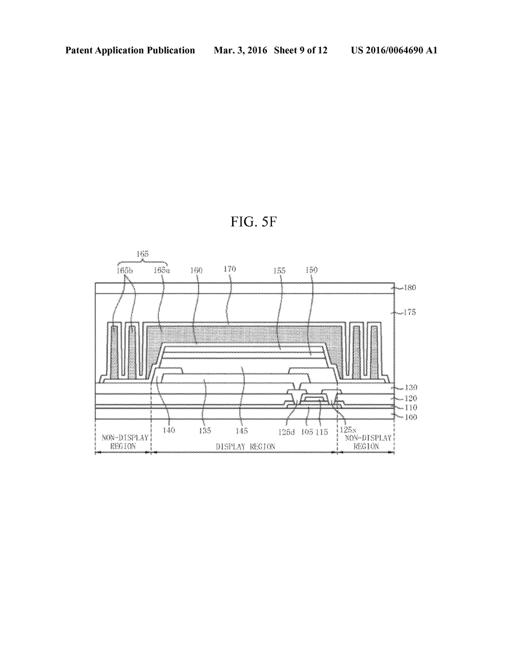 ORGANIC LIGHT EMITTING DIODE DEVICE AND METHOD FOR MANUFACTURING THE SAME - diagram, schematic, and image 10