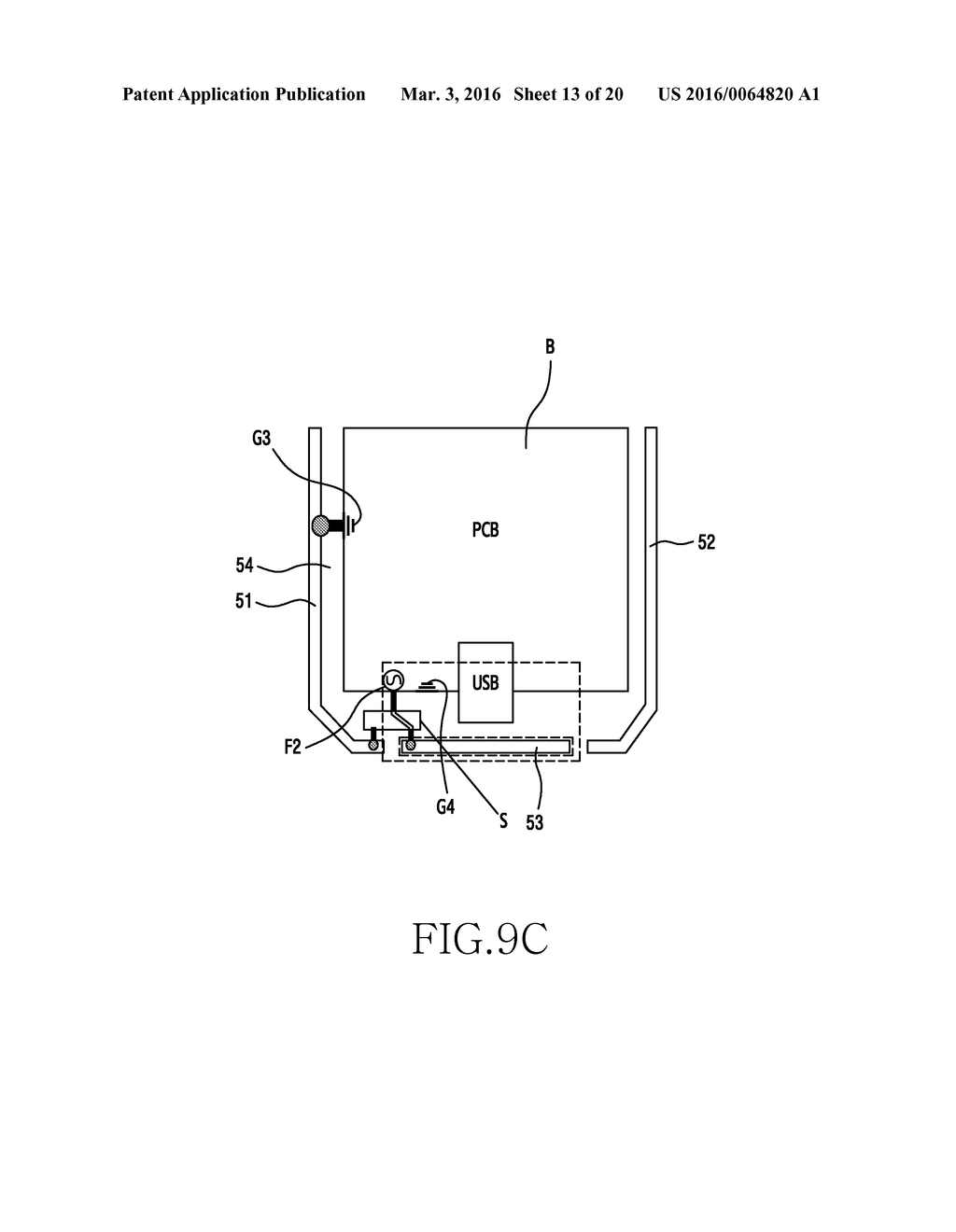 ANTENNA USING EXTERIOR METAL FRAME AND ELECTRONIC DEVICE UTILIZING THE     SAME - diagram, schematic, and image 14