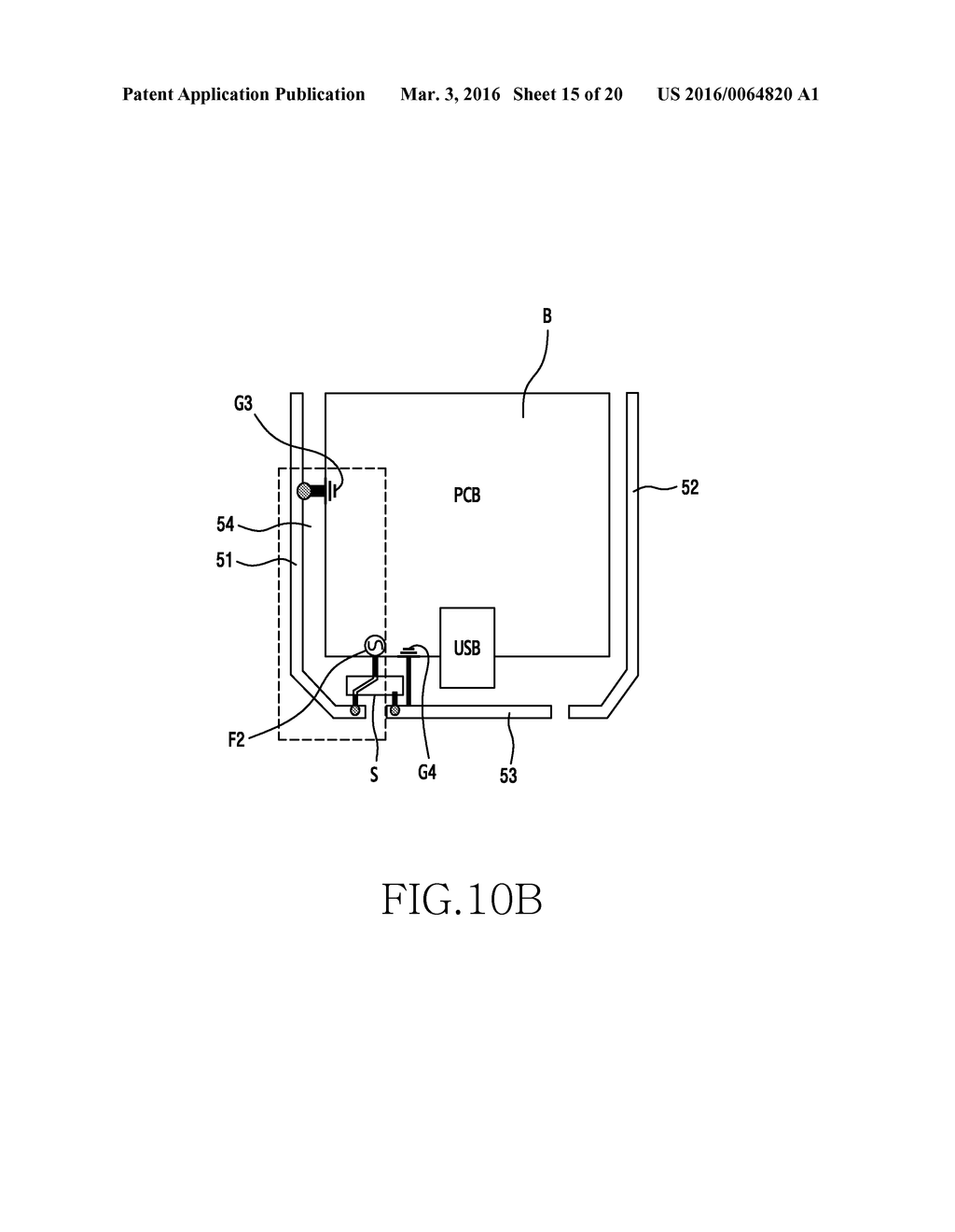 ANTENNA USING EXTERIOR METAL FRAME AND ELECTRONIC DEVICE UTILIZING THE     SAME - diagram, schematic, and image 16