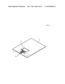 ANTENNA DEVICE AND WIRELESS COMMUNICATION DEVICE diagram and image