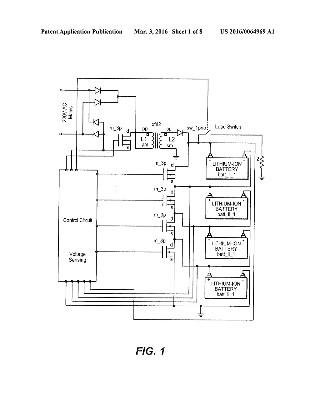 Battery Management Circuit - diagram, schematic, and image 02