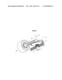 MOTOR AND POWER TRANSMISSION APPARATUS INCLUDING THE SAME diagram and image