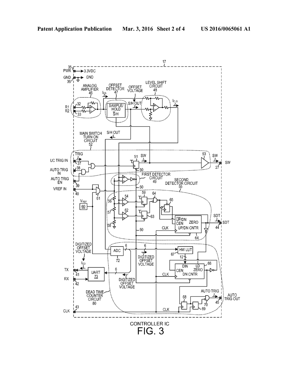 SYNCHRONOUS SENSING OF INDUCTOR CURRENT IN A BUCK CONVERTER CONTROL     CIRCUIT - diagram, schematic, and image 03