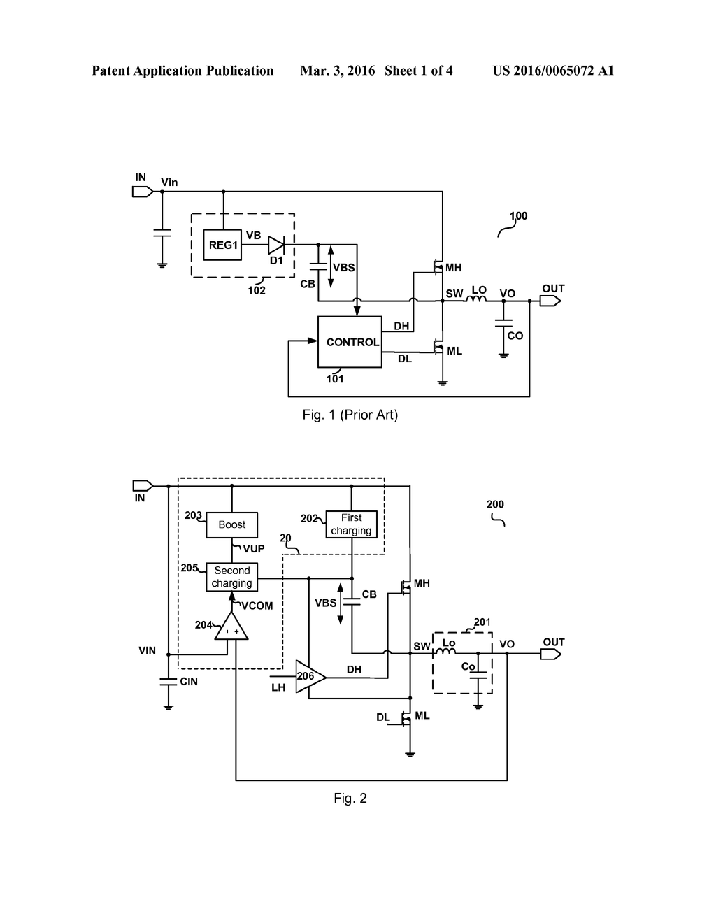 POWER CONVERTER WITH BOOTSTRAP CIRCUIT - diagram, schematic, and image 02