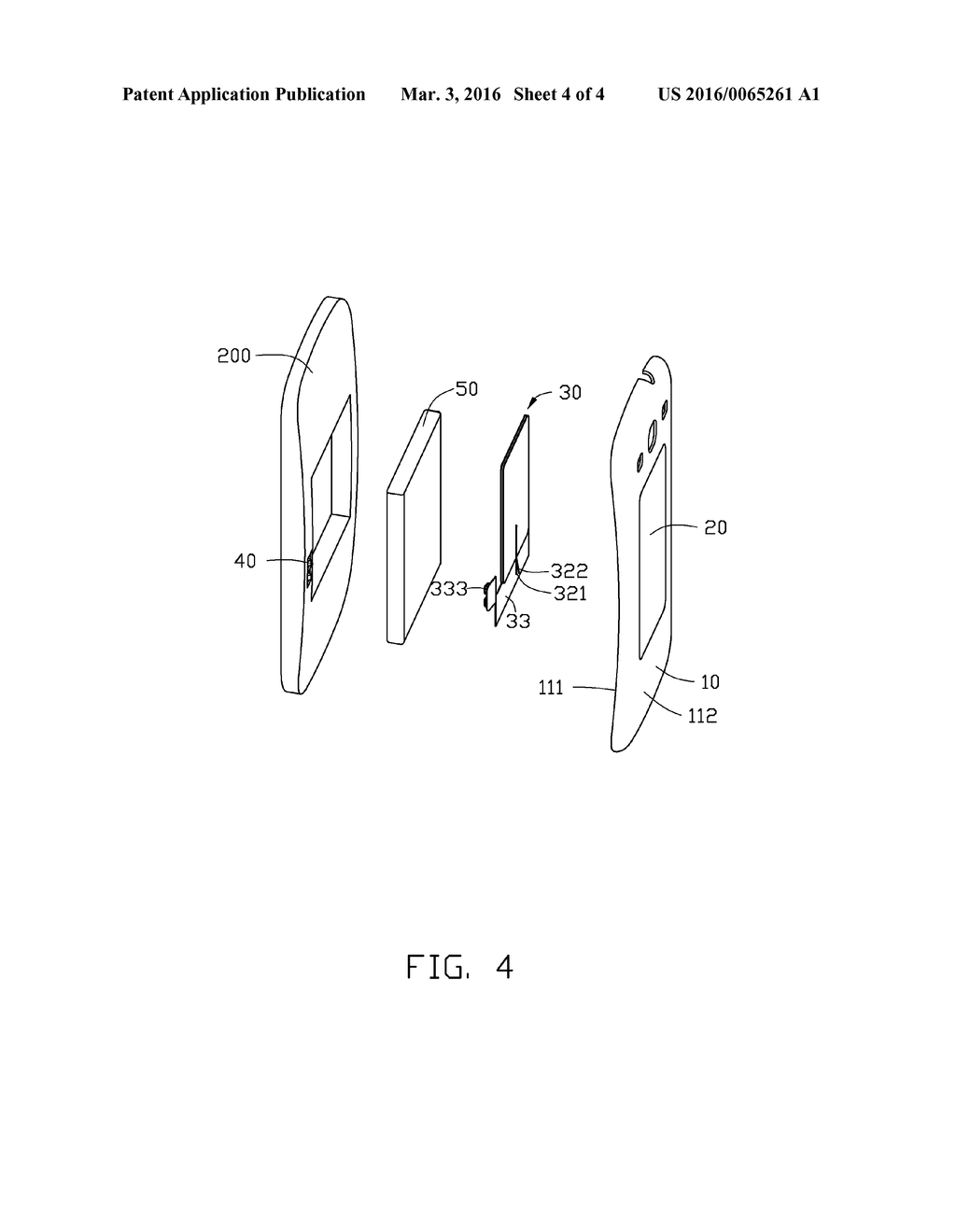 COVER OF A HANDHELD ELECTRONIC DEVICE - diagram, schematic, and image 05